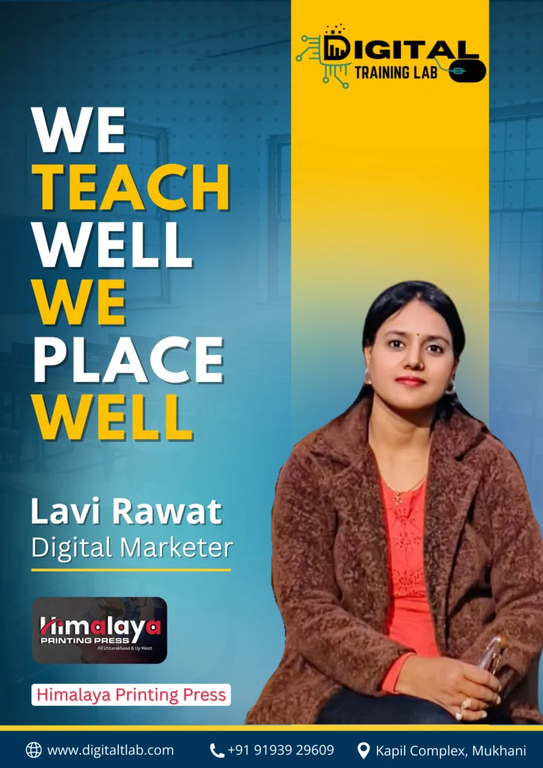 Best digital marketing course in haldwani