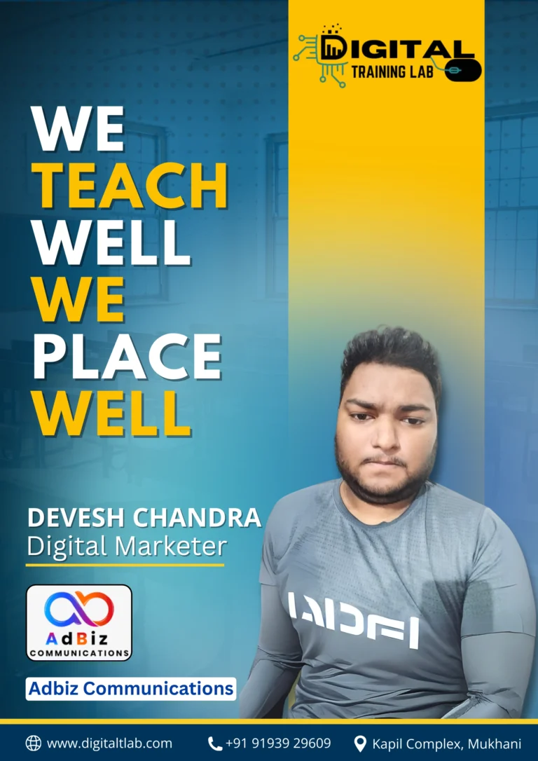 Best digital marketing course in haldwani