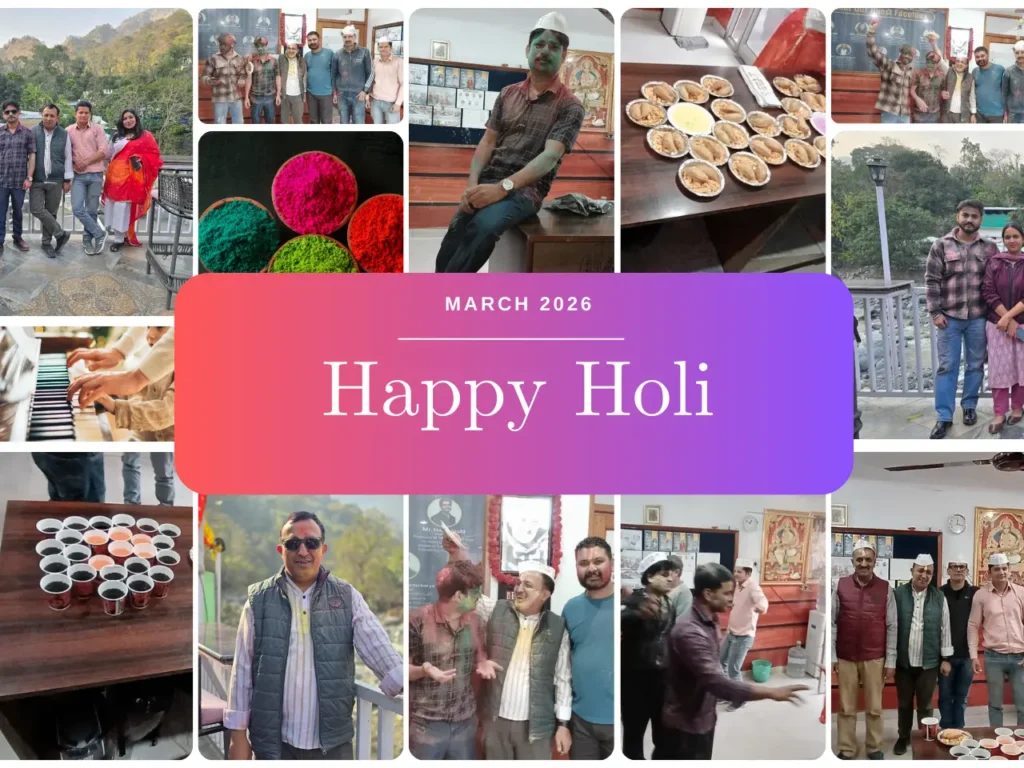 Holi celebration at Digital Training Lab