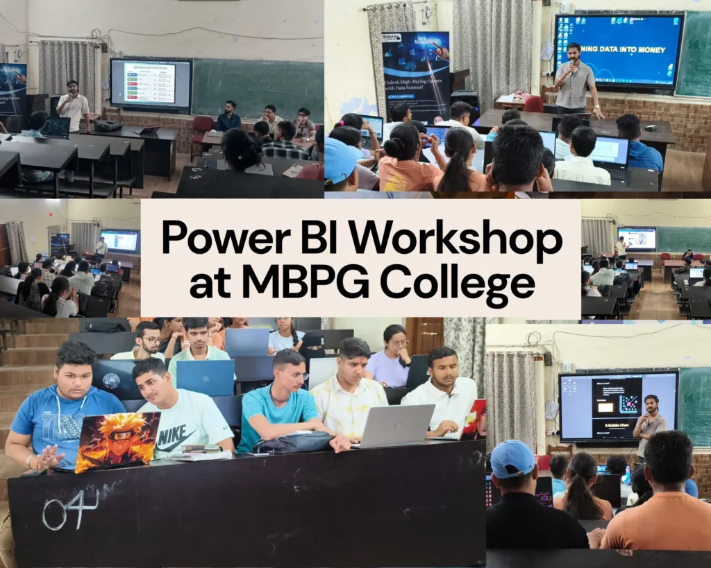 Power BI Workshop at MBPG College | Data Analytics Training by Digital Training Lab