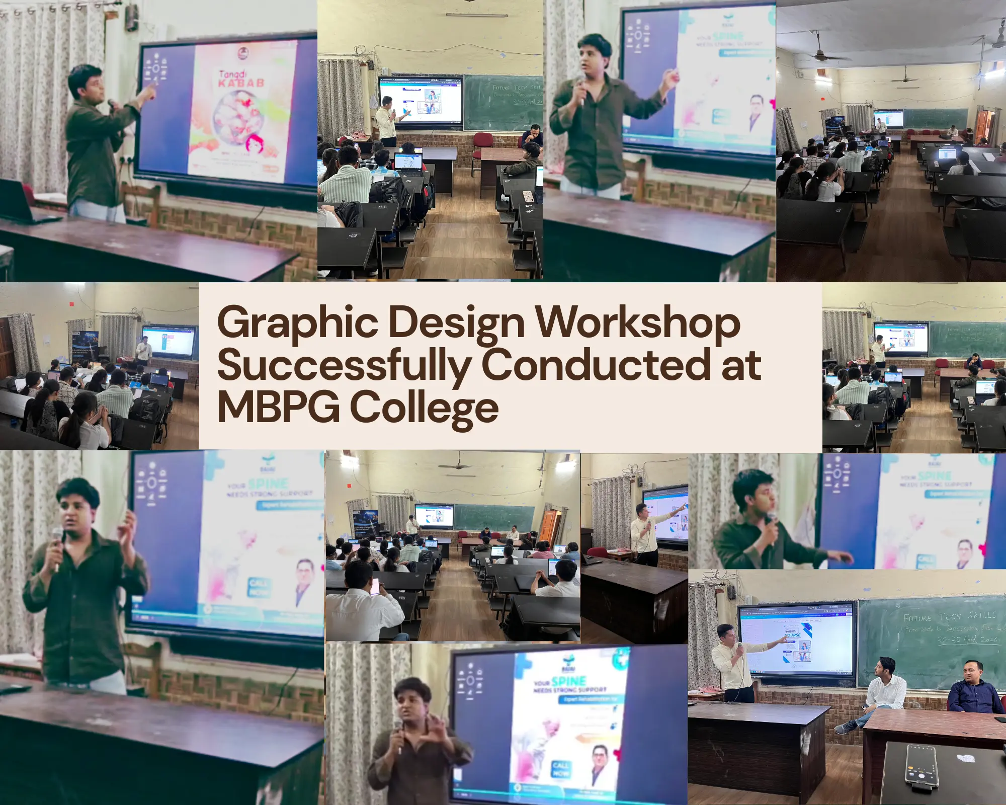 Graphic Design Workshop in MBPG